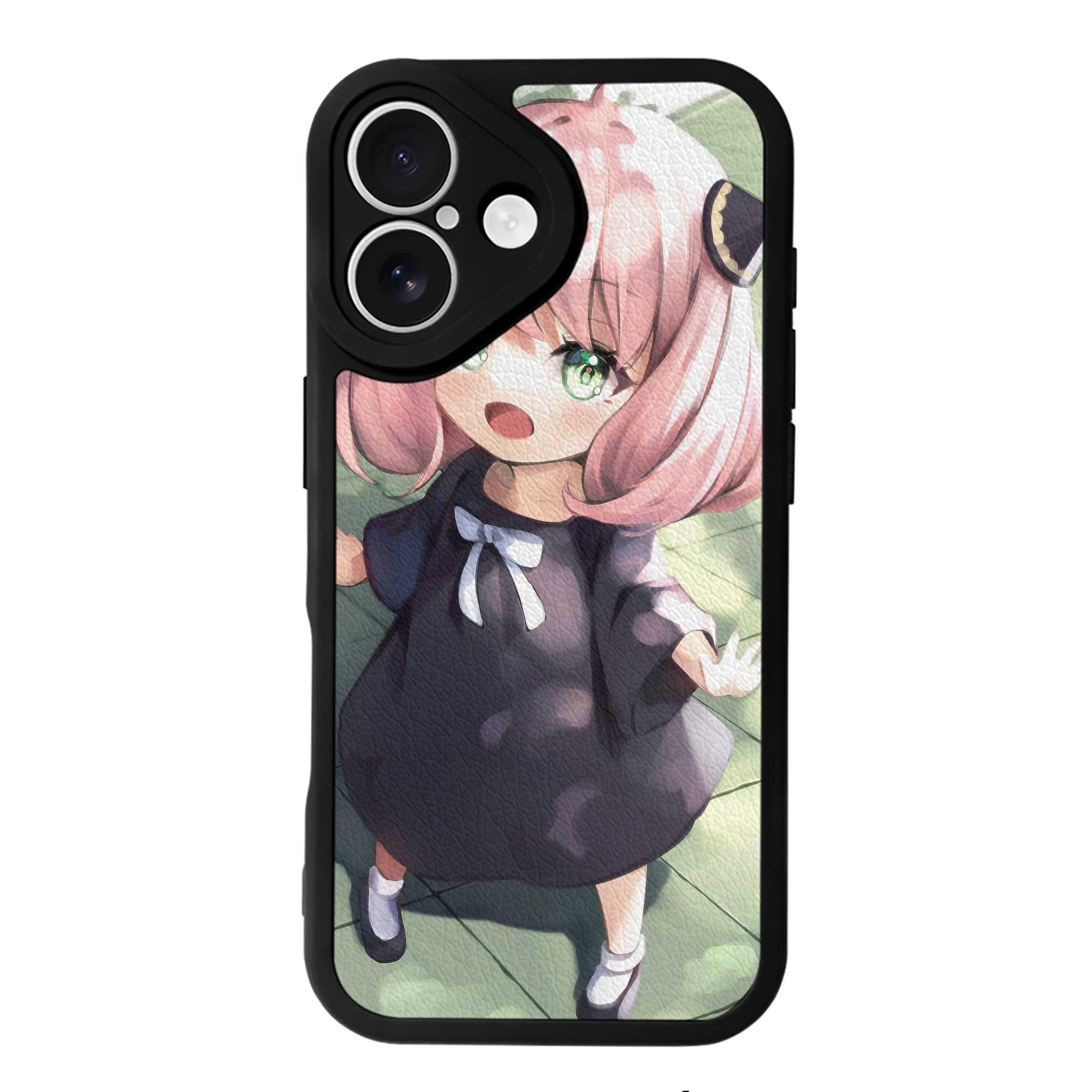 （画像用） SPY×FAMILY间谍家家酒 【iPhone 16シリーズ対応】シリコンスマホケース（レザー調） 材質：シリコン